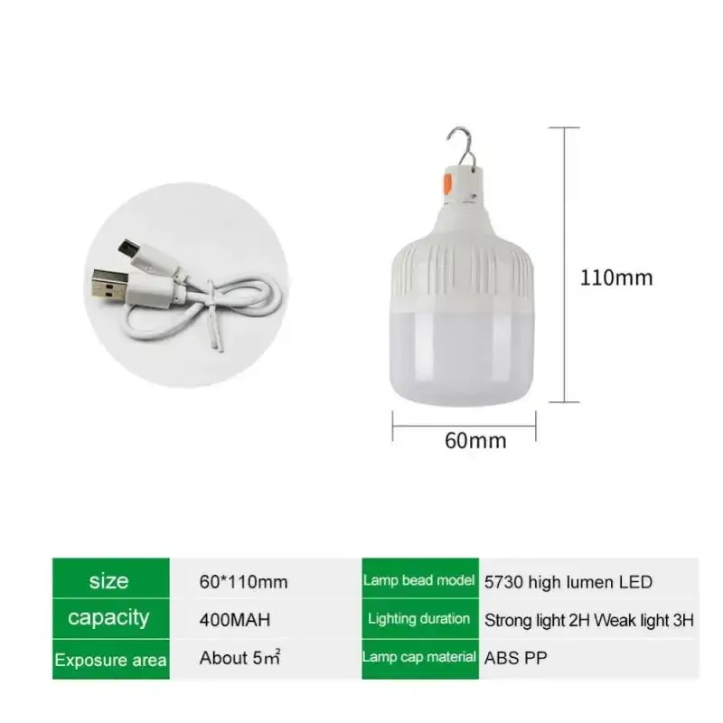 USB Rechargeable LED Emergency Light