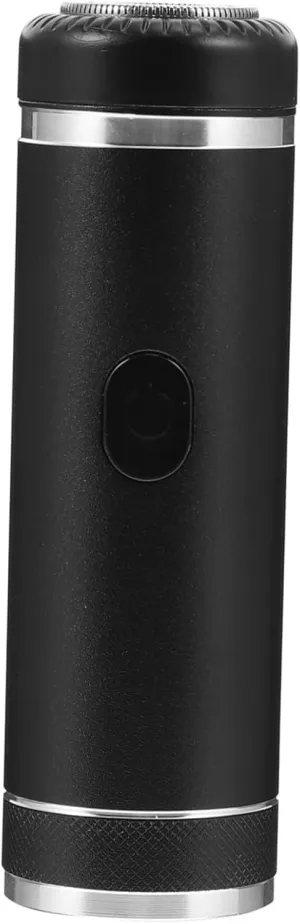 VALICLUD 1pc Electric for Men and Women Portable Rechargeable Shaver Detachable Washable USB Charging Lightweight Design for and Black