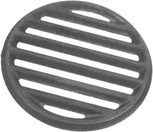 VICASKY Round Charcoal Grill Grate Durable Iron Fire Pit Cooking Rack Easy to Clean for Outdoor Camping Barbecue Family Gatherings for Efficient Grilling