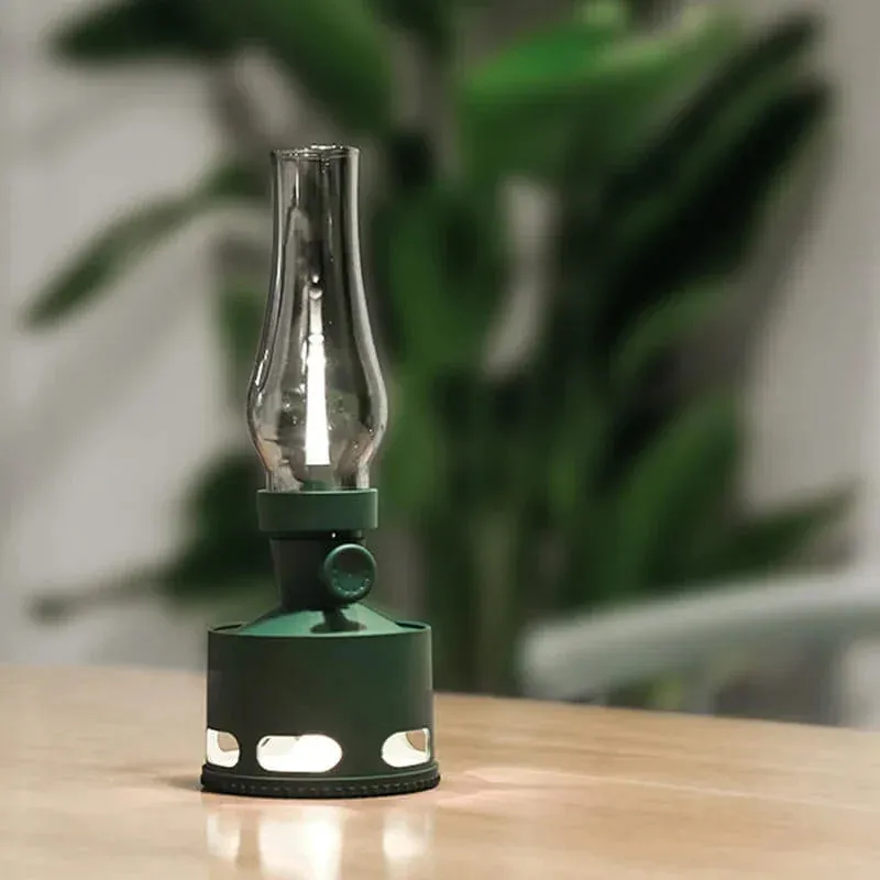 Vintage LED Lantern – Classic Rechargeable Lamp with Touch Flame Control