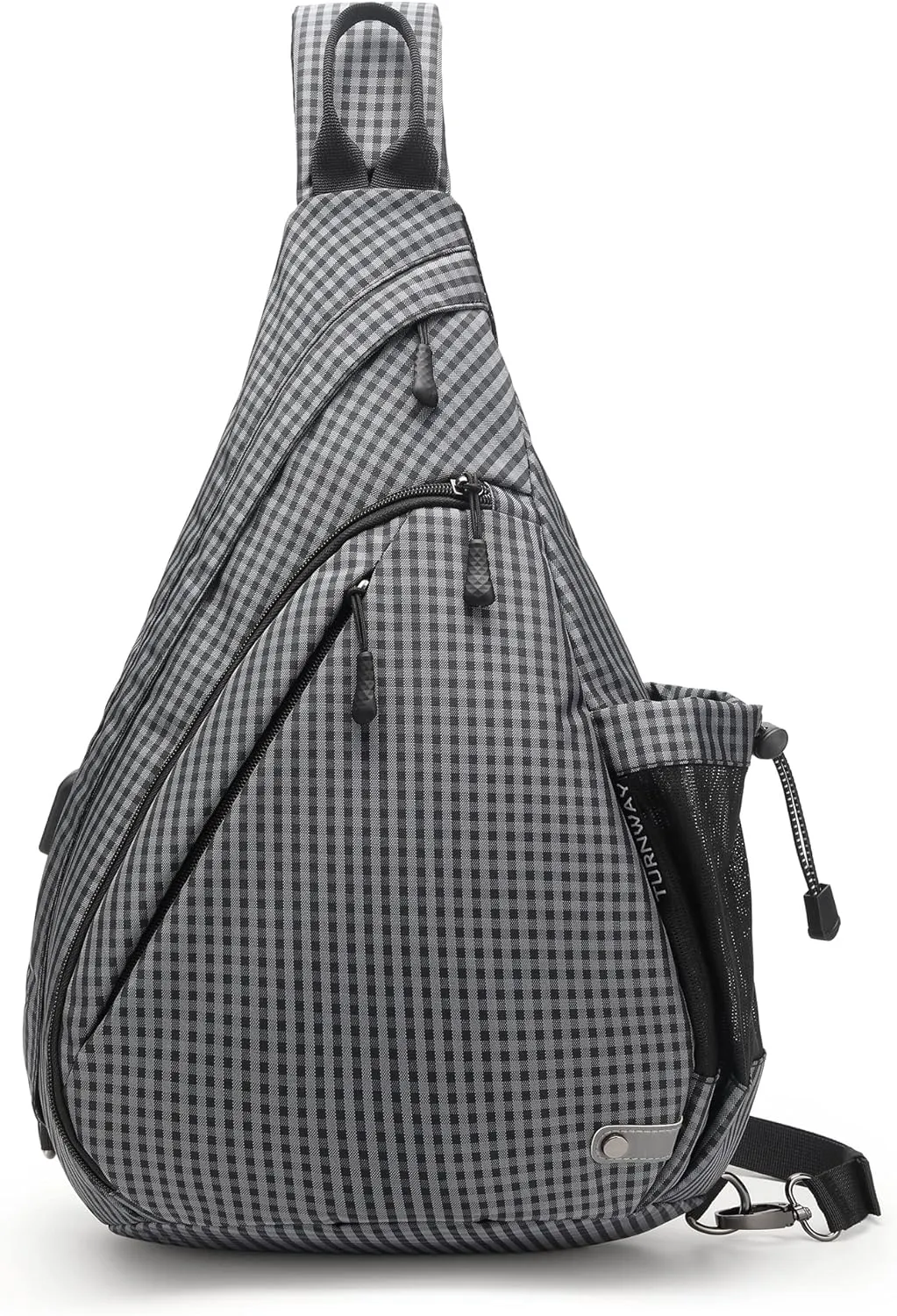 Water-Proof Sling bag/Crossbody Backpack/Shoulder Bag with USB Charging Port for Travel, Hiking, Cycling, Camping