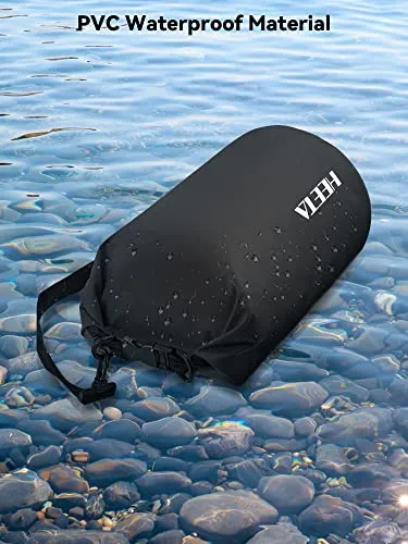 Waterproof Dry Bag for Women Men,5L Roll Top Lightweight Dry Storage Bag