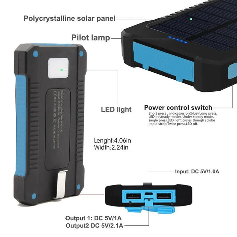 Waterproof Fully integrated Bank Solar Power Final hours