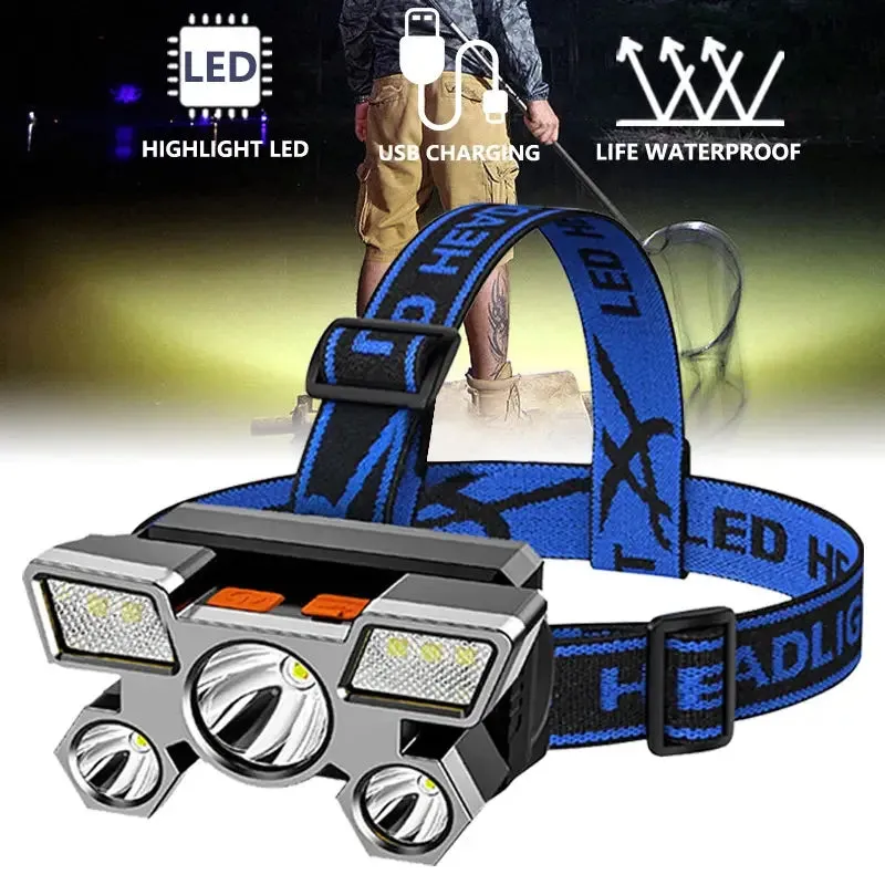 Waterproof LED Headlamp for Outdoor Adventures