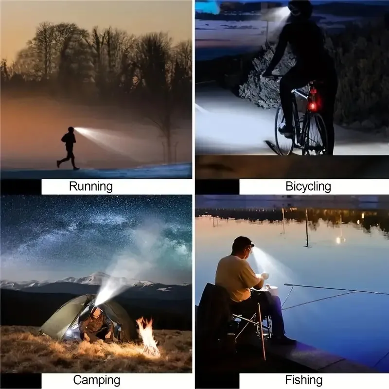 Waterproof LED Headlamp for Outdoor Adventures