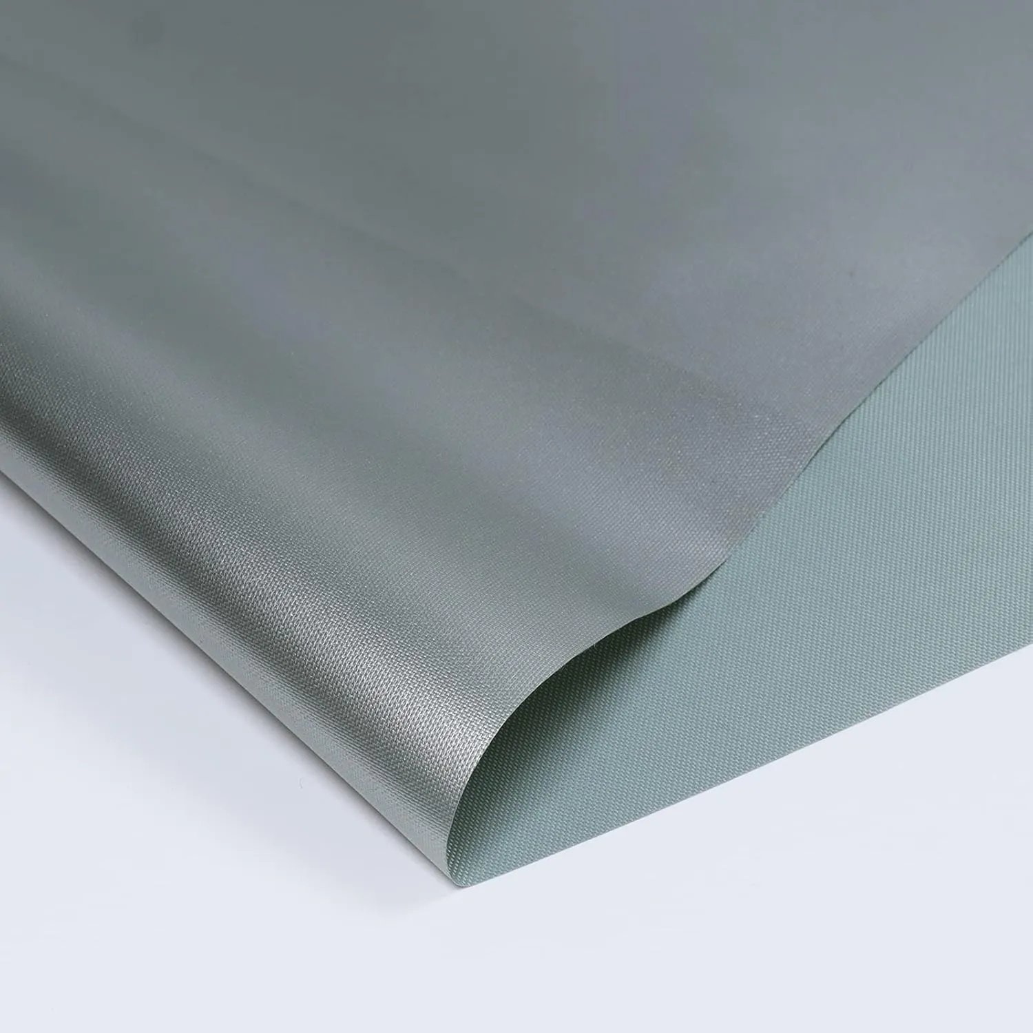 Waterproof UV Sun Protection Canvas Fabric, UPF 50  Silver Backing 210 Denier Canvas Fabric for Outdoor/Indoor, Awning, Tent, Sunbrella, Camping, DIY Craft, 60" Wide, Sold by The Yard(Gray)