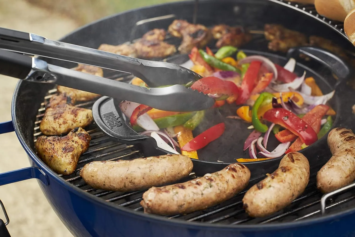 Weber Master-Touch Charcoal Grill, Deep Ocean Blue