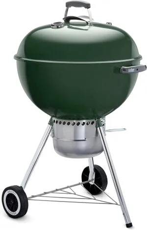 Weber Original Kettle Premium Charcoal Grill, 22-Inch, Green