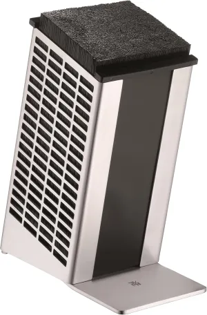 WMF Bristle Knife Block, Stainless Steel, Black