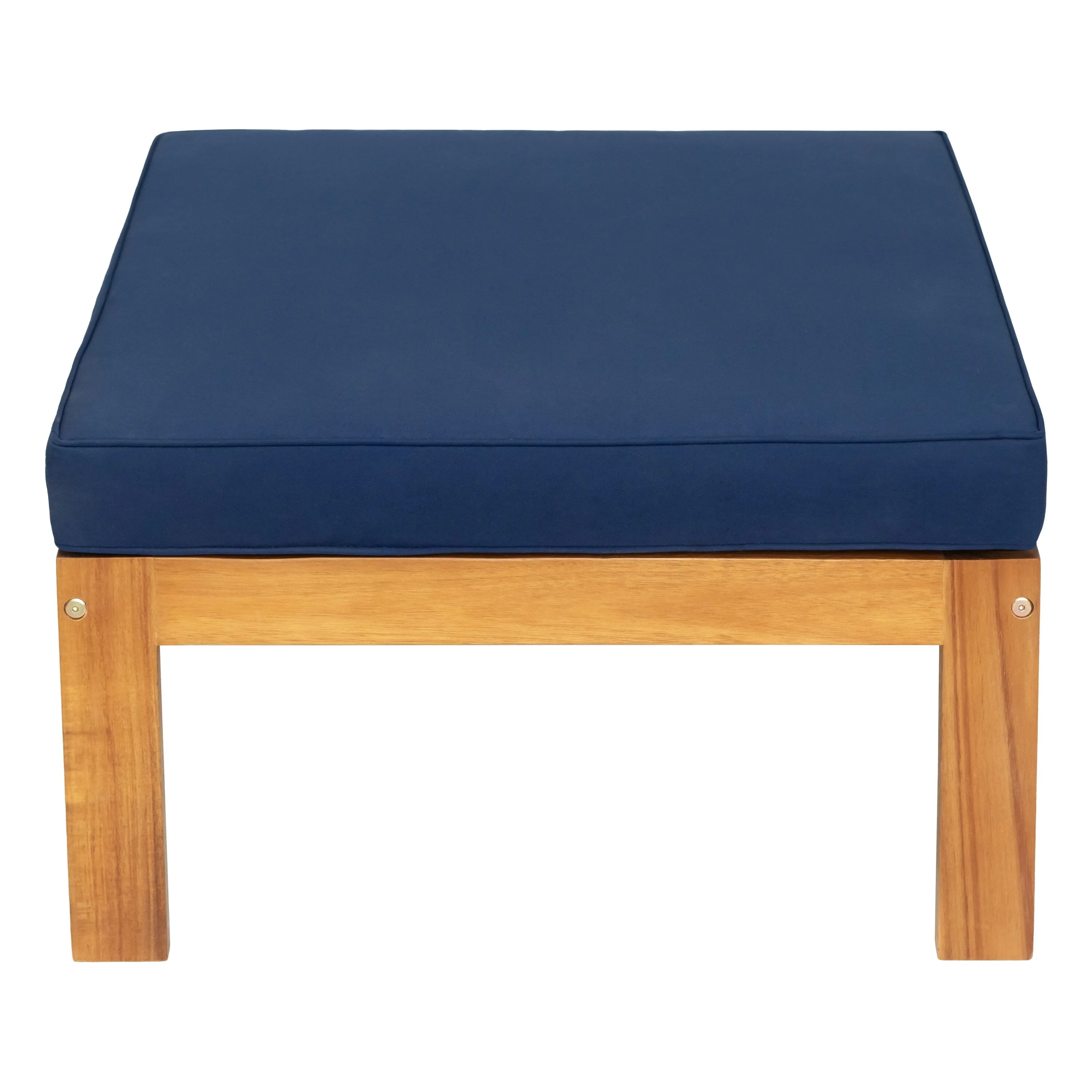 Wooden Sectional Sofa with Chaise Lounge Seating Group Set wEnd Table
