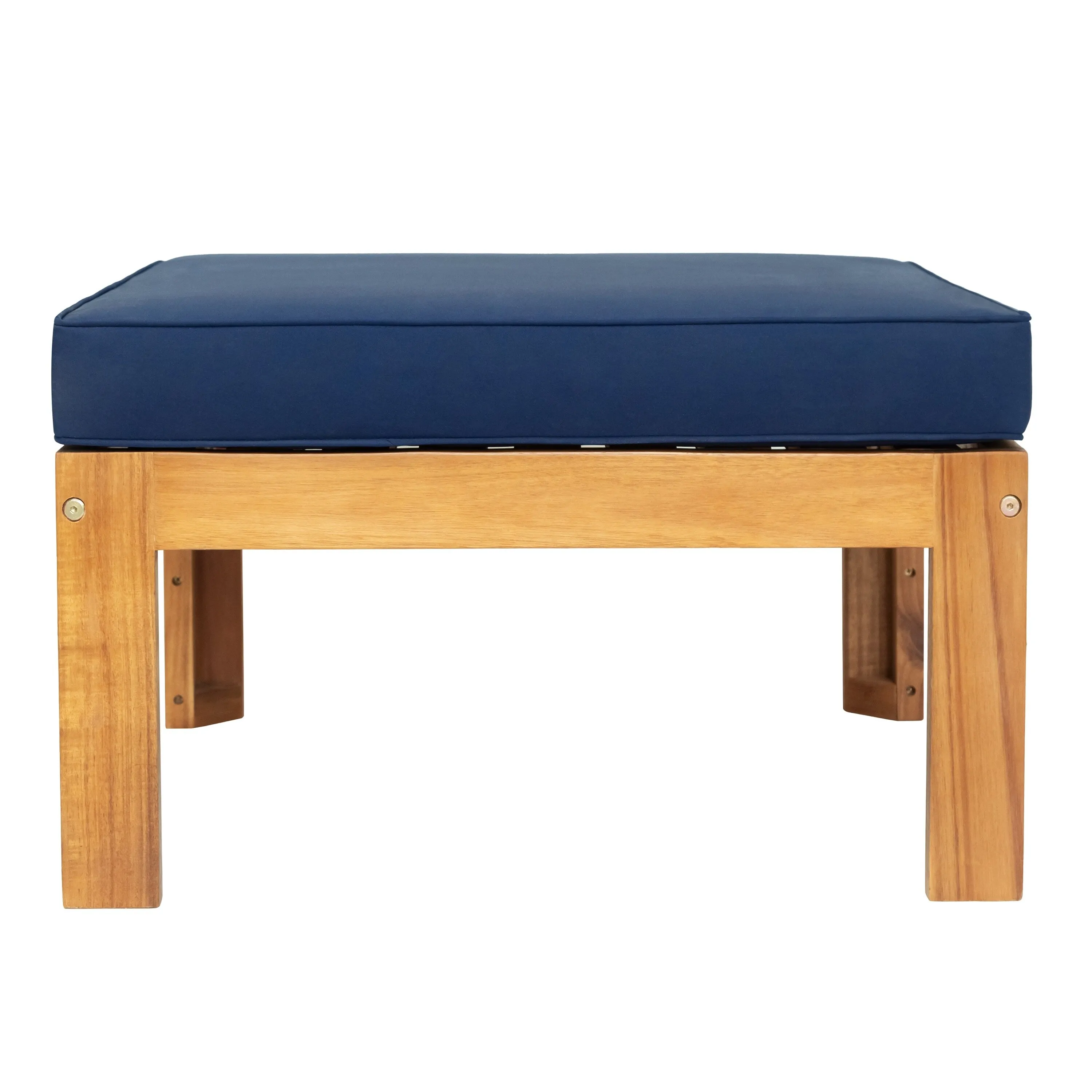 Wooden Sectional Sofa with Chaise Lounge Seating Group Set wEnd Table