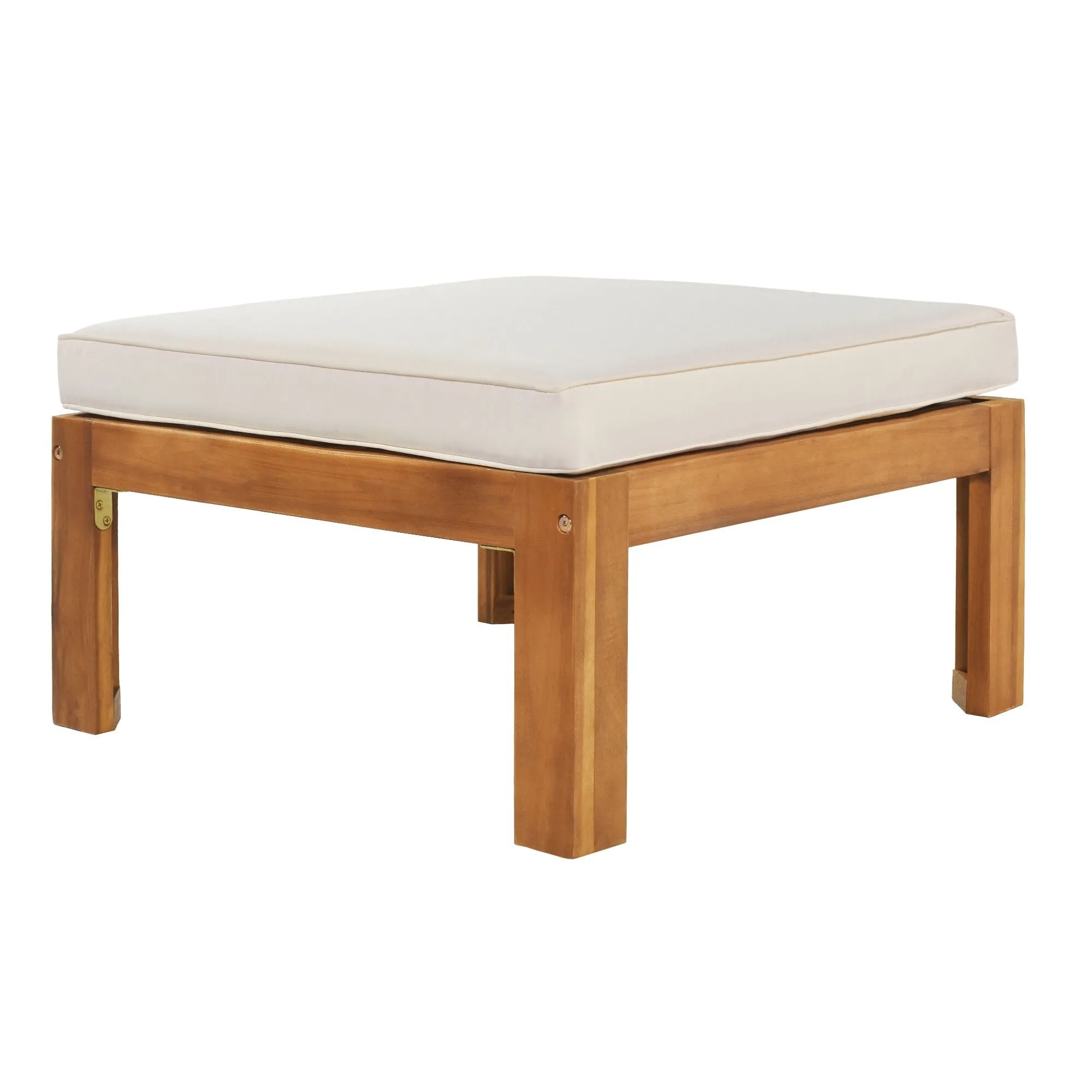 Wooden Sectional Sofa with Chaise Lounge Seating Group Set wEnd Table