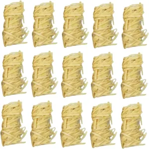 YARNOW 50Pcs Natural Firelighters Quick Lighting Wooden Fire Starters for Camping Barbecues and Outdoor Grills Efficient and Convenient Fire Starting