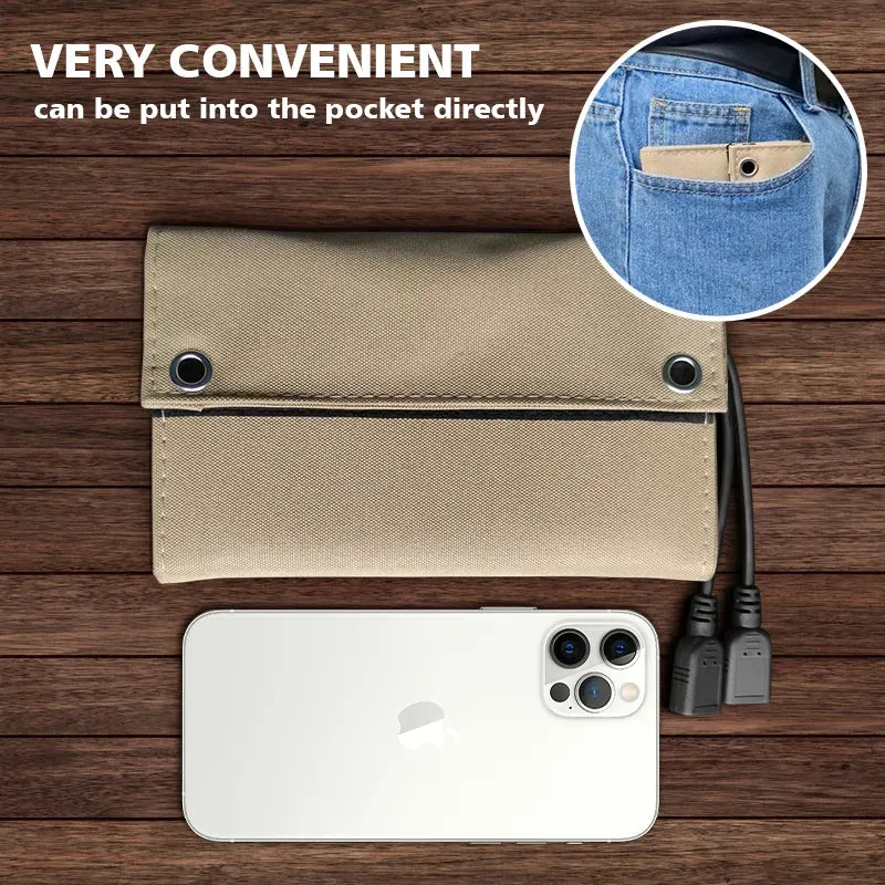 Zarreti™ Solar Fold | Foldable Solar Panel Power Bank