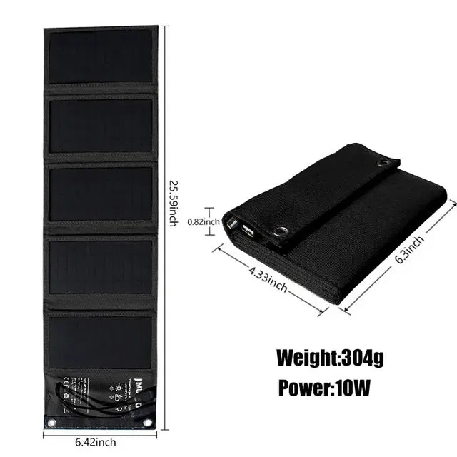 Zarreti™ Solar Fold | Foldable Solar Panel Power Bank